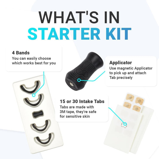 Nasal Strips for Better Breathing - Silicone Starter Kit