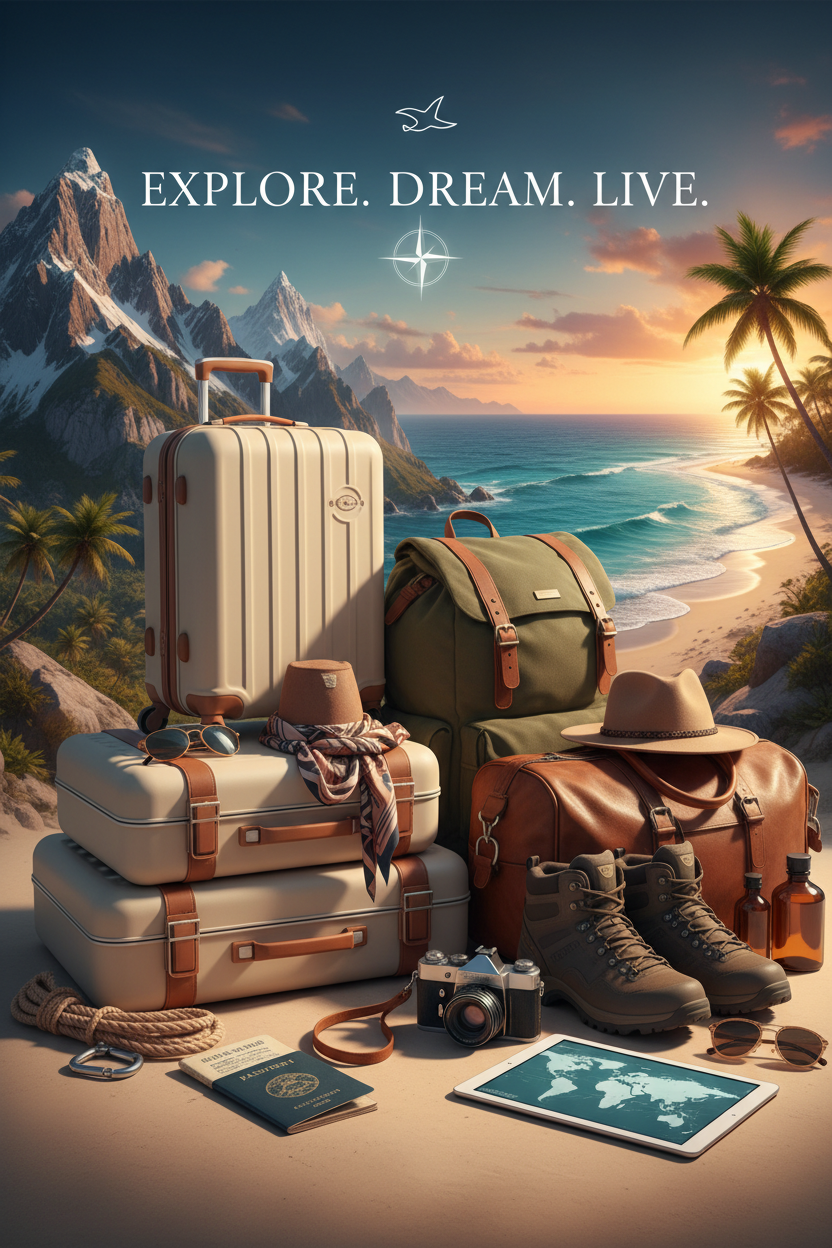 Travel & Lifestyle Essentials - Portable & Collapsible Gear - Affimania