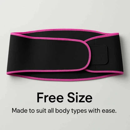Waist Trimmer Belt for Weight Loss | Adjustable Sweat Belt for Men & Women | Affimania
