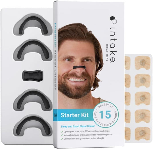 Nasal Strips for Better Breathing - Silicone Starter Kit