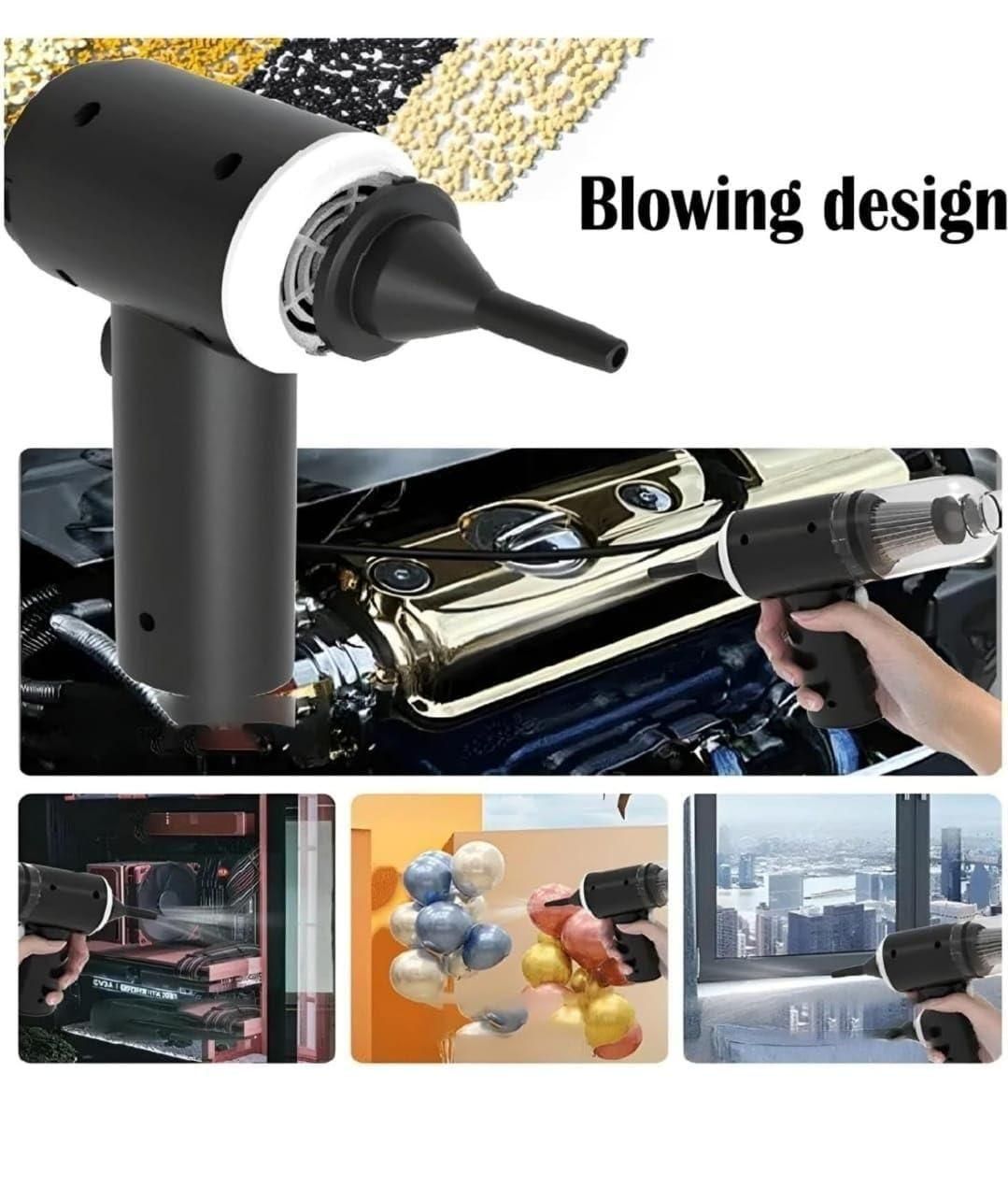 BD Portable Air Duster - Wireless Vacuum Suction Cleaner